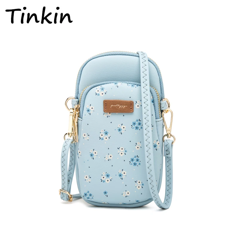Tinkin маленькая сумка на одно плечо летняя сумка через плечо с принтом для женщин Повседневное использование для помады, набор ключей