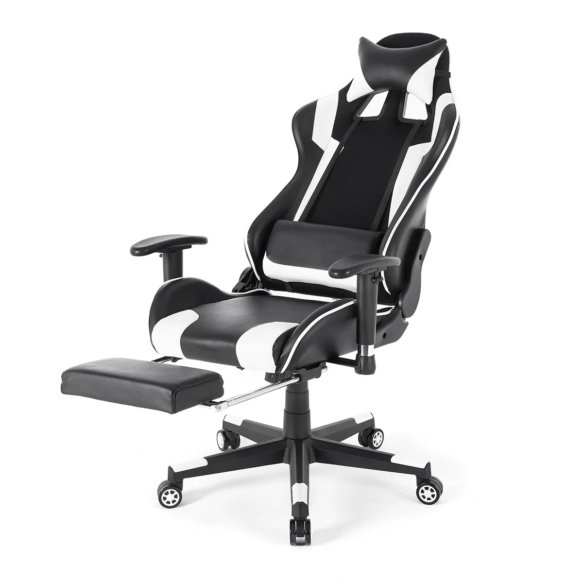 180° Lying Gaming Chair Electrified Internet Cafe Armchair High Back Computer Office Furniture Executive Desk Chairs Recliner