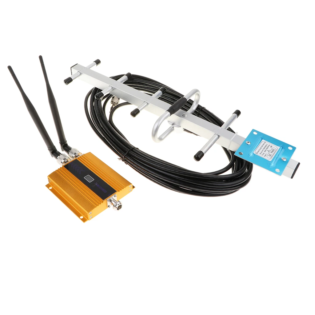 

GSM 900Mhz Cell Phone Booster Amplifier W/ Yagi Antenna Kit