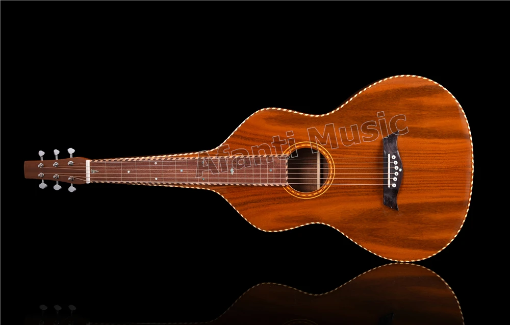 Najtaniej Wszystkie drewno z akacji koa Weissenborn hawajska gitara ślizgowa Afanti Music (HG 850S)