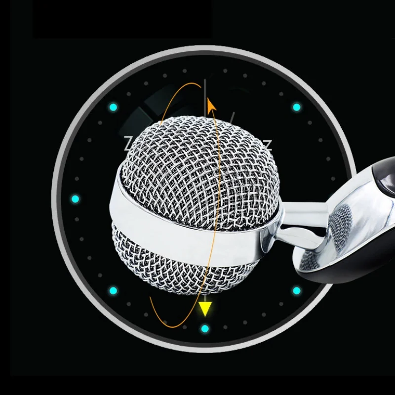 USB микрофон Plug Play домашняя студия USB конденсаторный микрофон для Skype записи для YouTube голосовой поиск пара