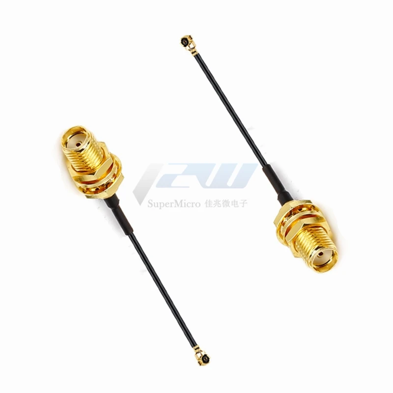 รูปสินค้า เสาอากาศ WiFi 2.4GHz 3dBi RP-SMA + สาย U.FL ถึง RP-SMA 17cm