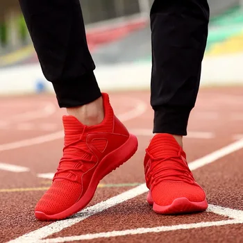 

2019 new hot Lightweight outdoor Lace-up Comfortable Walking shoes mens sports running Breathable sneakers E32-62