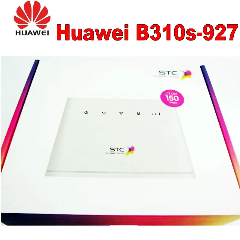 

New Original HUA-WEI B310S-927 4G LTE Wireless Router Plus 2pcs Antenna