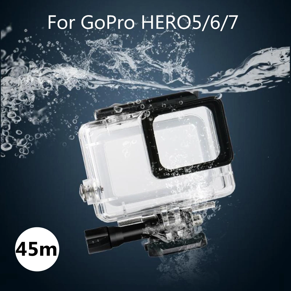 

For GoPro HERO5 6 7 Black 45M Waterproof Housing Protective Underwater Dive Case