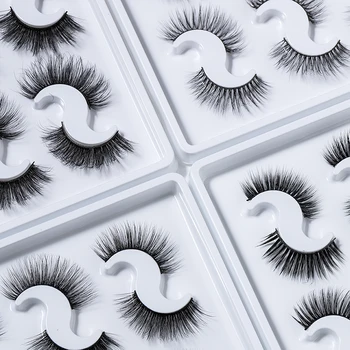 

2020 New 5/6/9 pairs natural false eyelashes fake lashes long makeup 3d mink lashes eyelash extension mink eyelashes for beauty