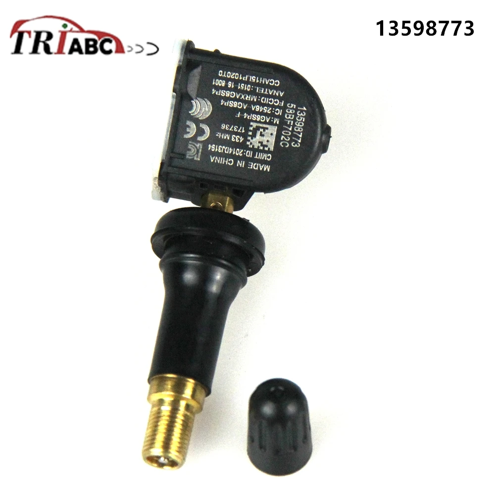 13598773 433 МГц датчики контроля давления в шинах для GMC Chevrolet Buick Cadillac 13598773