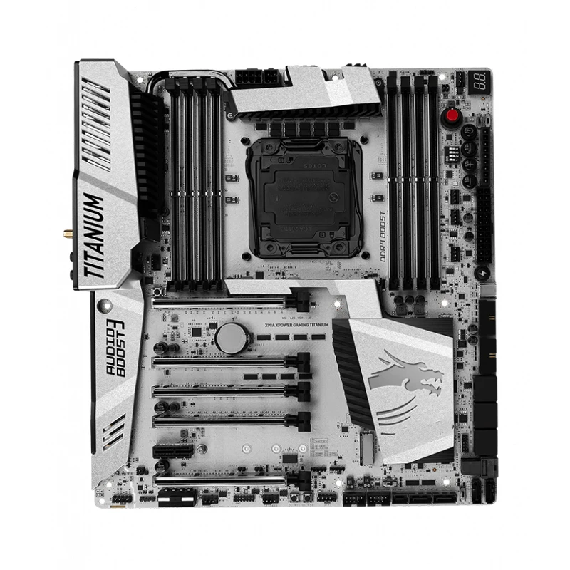 

For MSI X99A XPOWER GAMING TITANIUM Desktop Motherboard LGA 2011-3 DDR4 for i3 i5 i7 cpu 128GB USB3.0 SATA3 100% tested intact