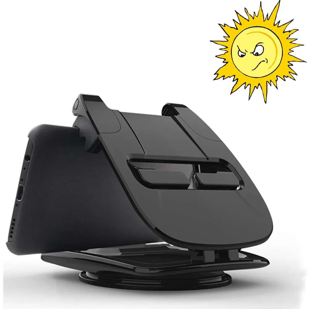 

Car Phone Holder 360 Degree Rotate Dashboard Non-slip Mat Rubber Mount Holder