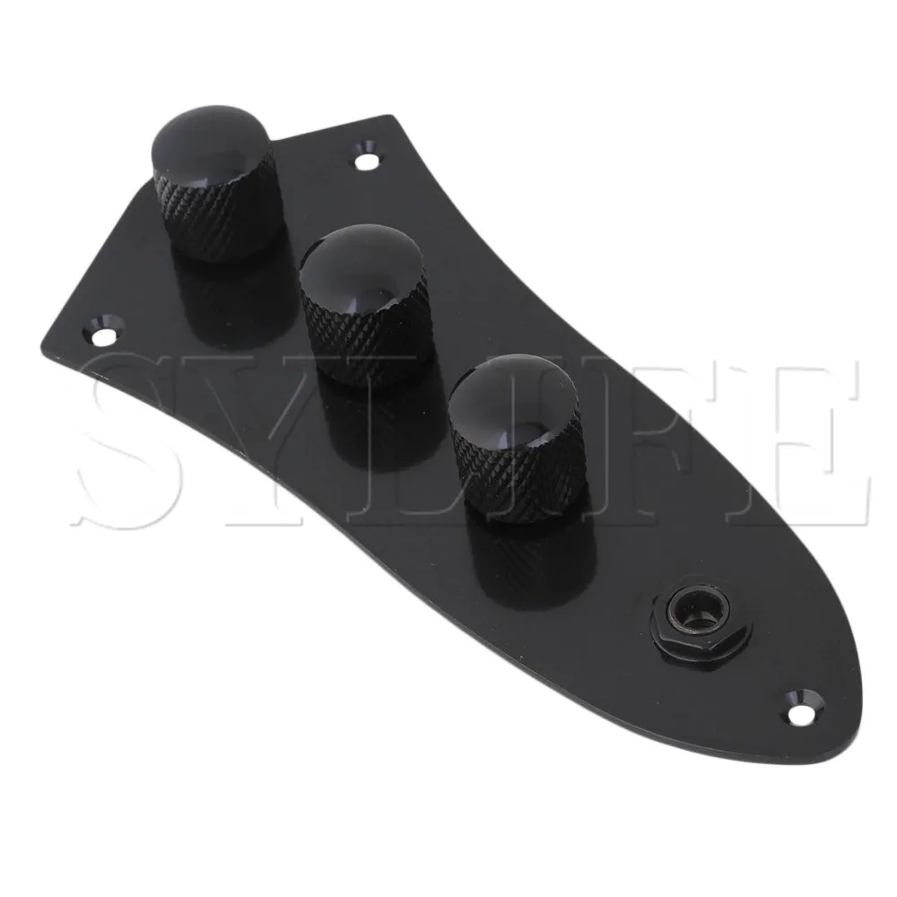 Черная электрическая пластина управления басами JB сборные ручки загруженные