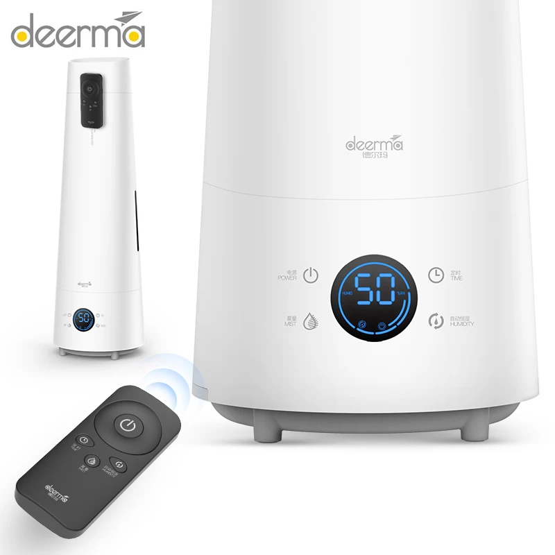 

Deerma 25W/4L Smart Air Humidifier Touch-screen Standing Humidifier 12H Timing Adjustable Humidity With Remote Control