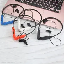 Водонепроницаемые спортивные наушники Bluetooth MP3-плеер беспроводная гарнитура шеи Висячие Встроенный 8G 16G 32G карта памяти