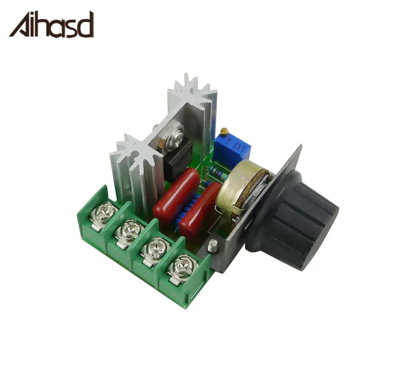 Высокомощный электронный регулятор напряжения SCR 2000 Вт 220 В для контроля