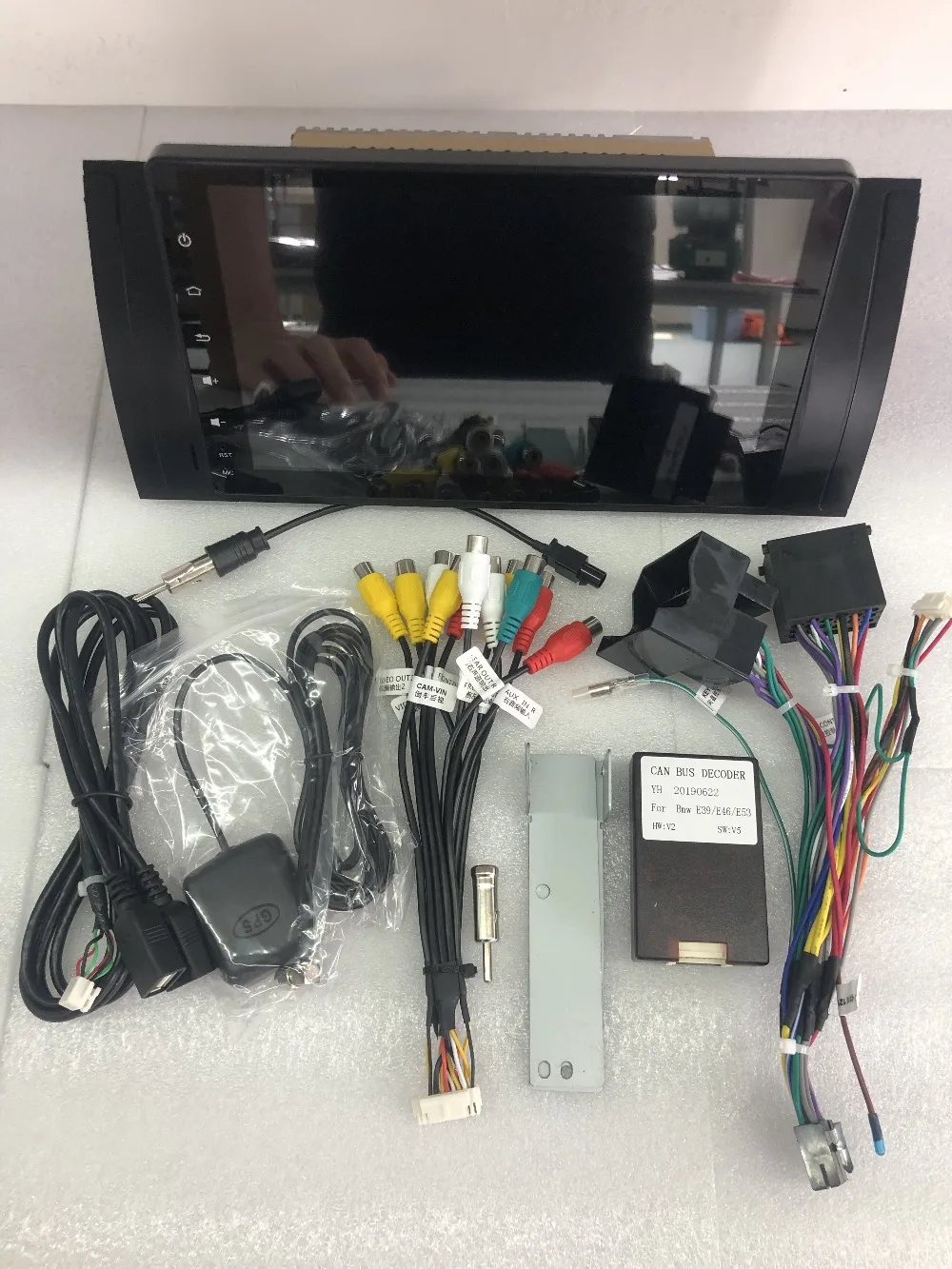 Perfect Android 8.1 Octa Core 4G RAM 64G ROM GPS Navi 9 " Inch IPS Car DVD Multimedia for BMW E53 X5 00-07/E39 96-03 with RDS/Radio 32