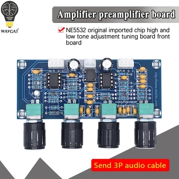 

XH-A901 NE5532 Tone Board preamp Pre-amp With treble bass volume adjustment pre-amplifier Tone Controller For amplifier Board