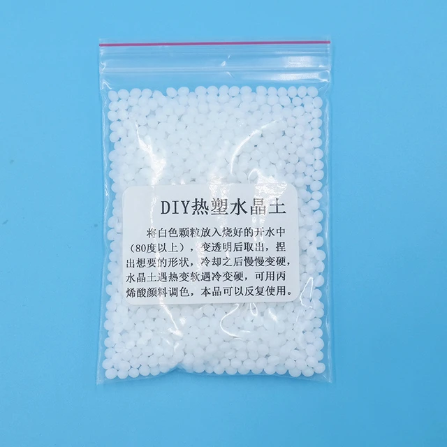 50g/100g Polymorph Thermoplastic Friendly Plastic aka Polycaprolactone  Polymorph Pellet DIY Ceramics Tool High Quality