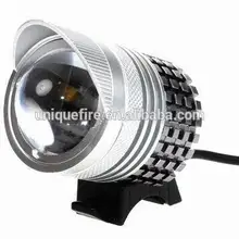 Uniquefire HD009 Cree XM-L U2 LED 1200-Lumens Bicycle Headlight 3 Mode Rechargeable Bike Light +battery+Charger+head strap