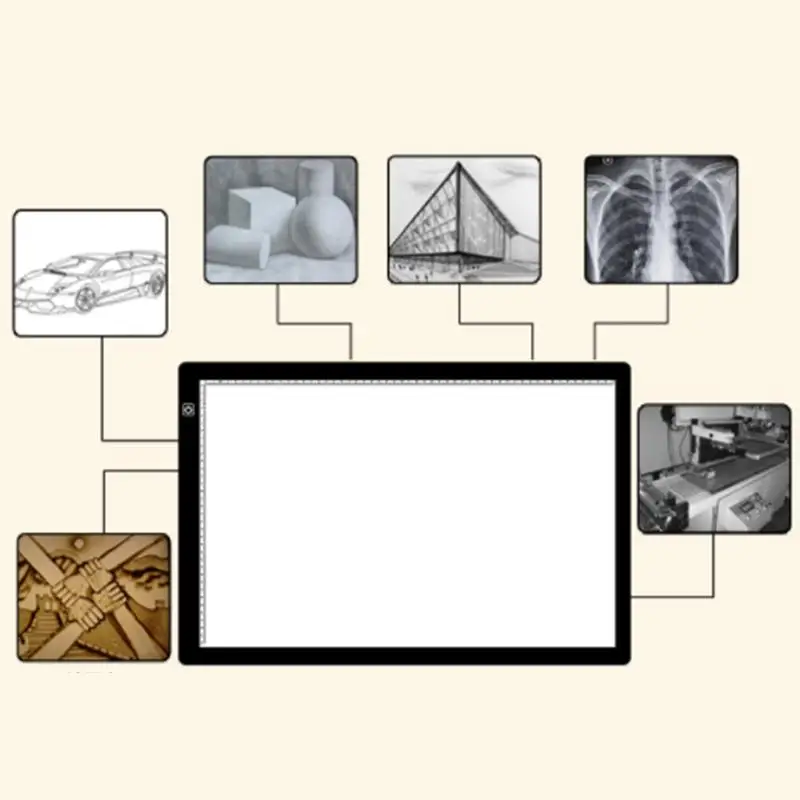 

A2 LED Slim Art Craft Drawing Tracing Tattoo Light Box Thin Pad Board Light Box