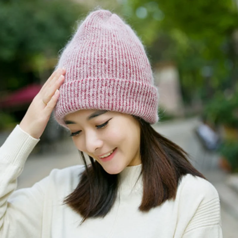 Женская шапка из кроличьего меха Gorros простая теплая с Гравити Фолз 18 цветов для