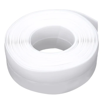

New 5M Self-adhesive Draught Excluder Strip Window Door Seal Weather Tape Rubber, White