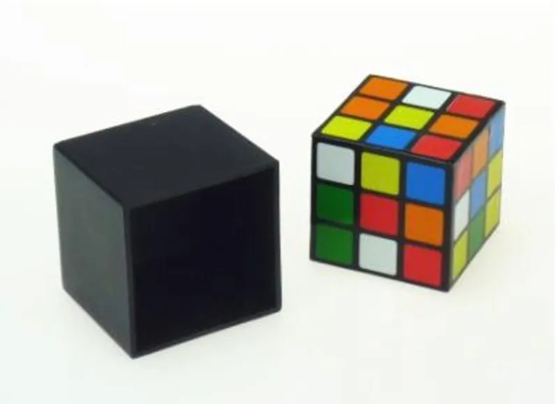 Тройной куб трюк крупным планом магические трюки куб Retoration исчезновение передача производство магический волшебник иллюзии трюк веселье