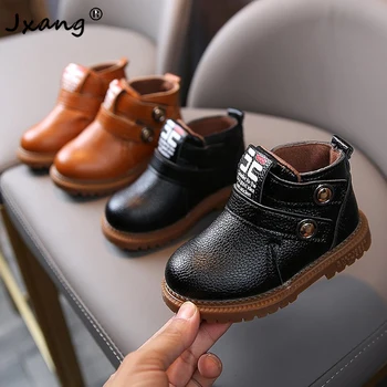 

JXANG 2020Hot new Fashion Children's shoes All-match Kid Non-slip Comfortable children Sport Short Boots Girls Boys Casual Boots