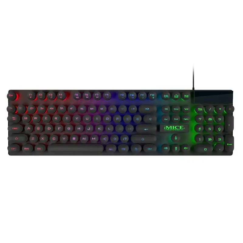 

IMICE AK-800 USB Wired Mechanical Feeling 104 Key RGB Backlit Game Keyboard