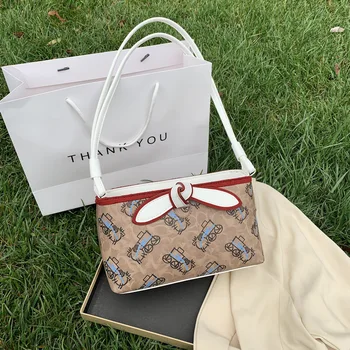 

women's bag Bag For Women 2020 Large Capacity New Graffiti Printed Square Bag Single Shoulder Messenger Bag