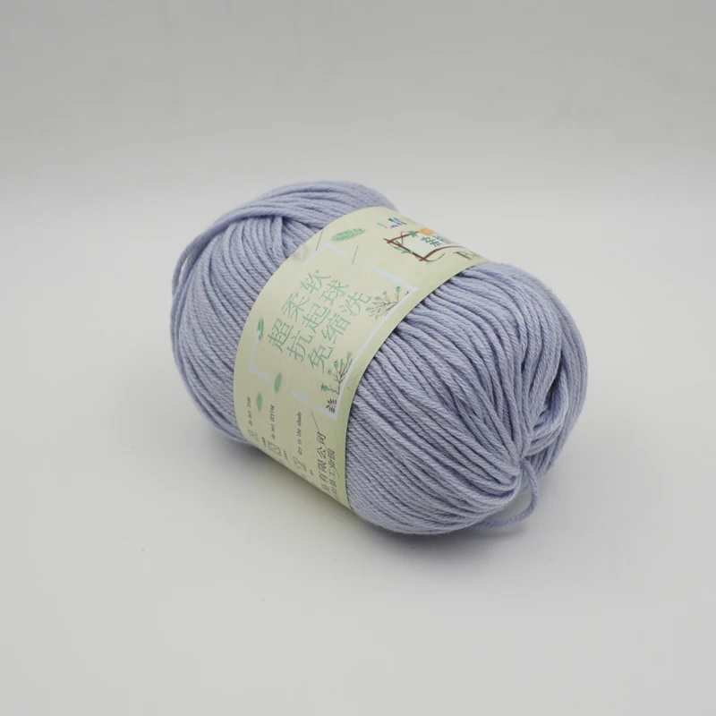 6 шт. пряжа для вязания мягкая нить шерсть крючком вышивка Детские нитки спицы