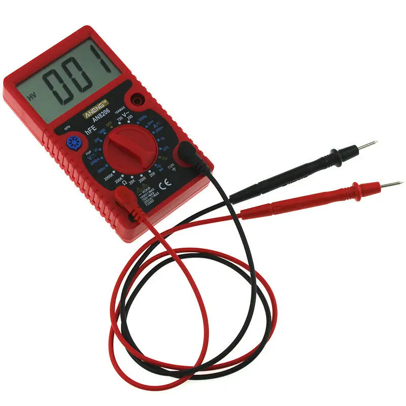 ANENG AN8206 Digital Multimeter Ampere Voltage Tester 50Hz Square Wave Output