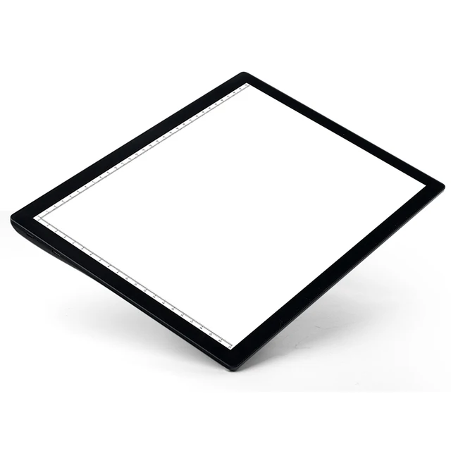 A3 Led Tracing Light Box with Carry Bag Built-in Stand,Ultra-Thin Light Pad  Powered by 2500mAh Lithium Battery for Cricut Vinyl, Weeding Tool, Drawing