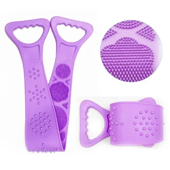

Silicone Back Scrub Back Scrubber Foot Scrubber Silicone Brushes Bath Massage Brush for Body Exfoliating Cloth Shower Cleaning