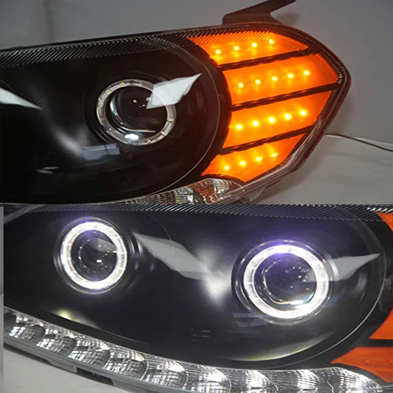 1 пара для Toyota Mark II GX110 светодиодная фара в сборе передние фары фара 2003 2004 2005 2006 2007 год ксенон комплект задних фар
