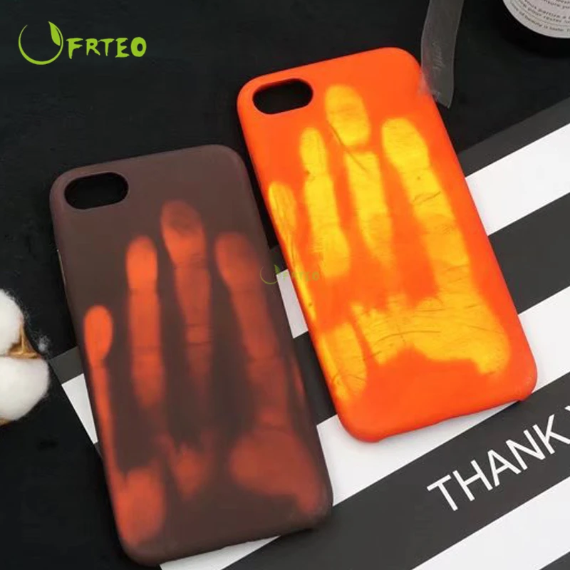 Температурные Чехлы цветной Сменный Чехол для iPhone 11 Pro Max X XS MAX XR 8 7 6S тепловой