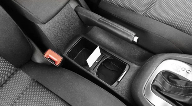 Держатель для карт для VW Golf MK6 GTI R20 2008 2009 2010 2011 2012 черный Слот для монет центральная консоль новые автомобильные аксессуары