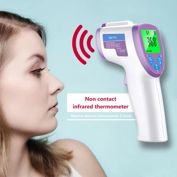 

Infrared Thermometer LCD Digital Pyrometer Measurement Temperature Meter Gun Hand-held Baby Adult Temperature