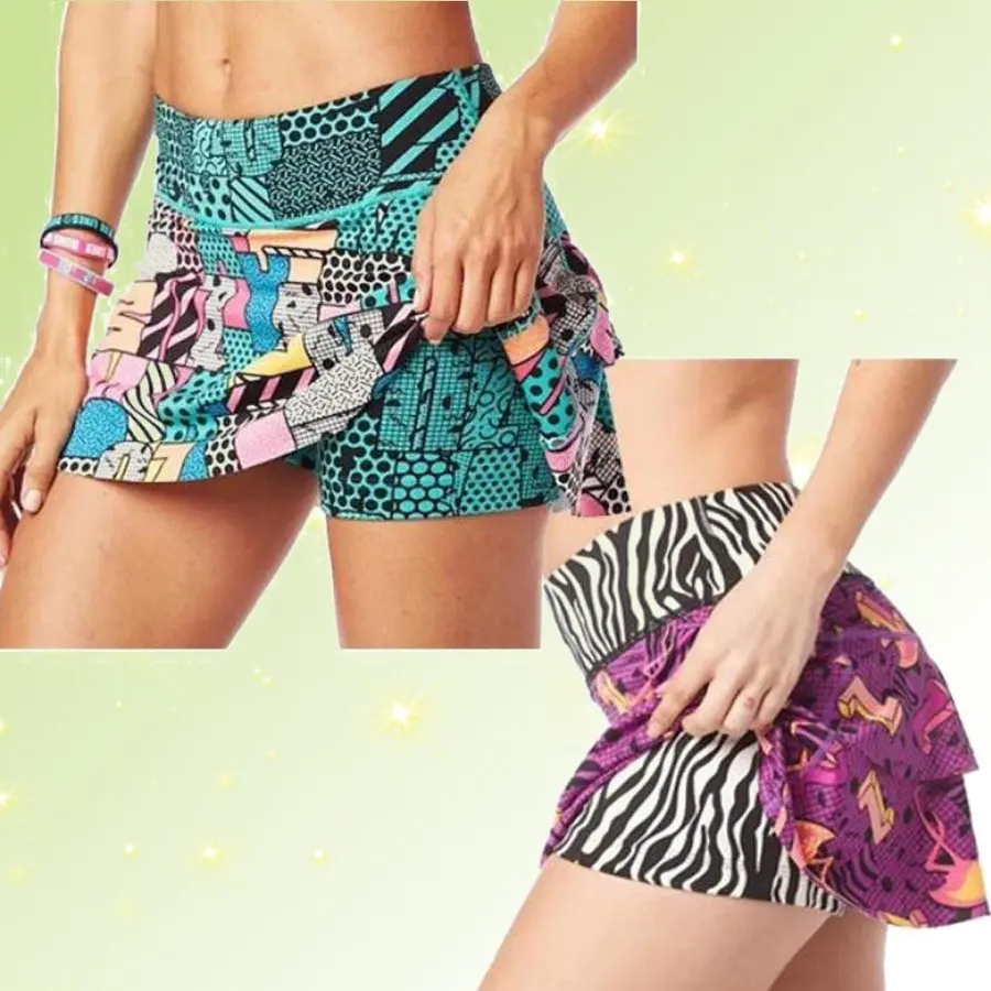 Aerobic Short Pants Zumba Running Skirt Fitness Unity Pants Zumba