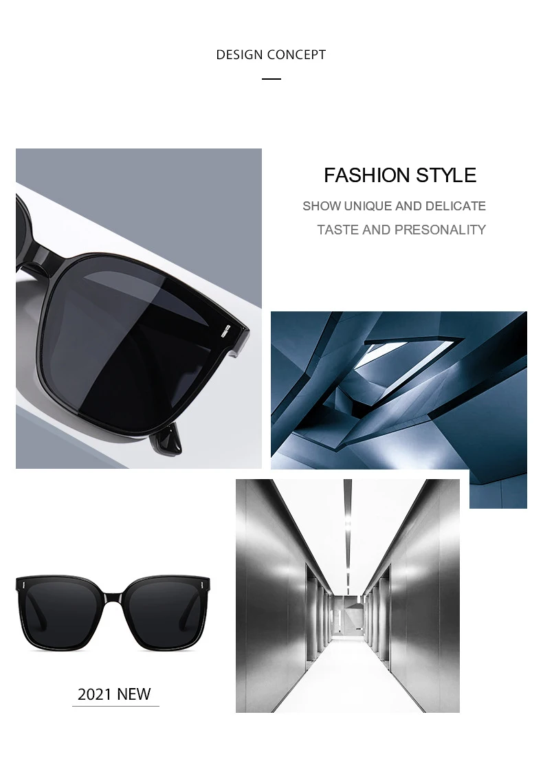 Sunglasses For Women And Men Simple Design Driving Eyewear_voghion.com