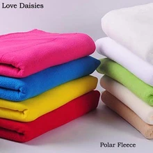 Двусторонний коралловый бархат флис сплошной цвет желтый розовый синий белый коричневый красный для осенней одежды игрушка облицовочный лист