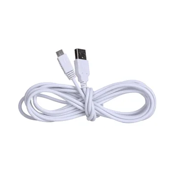 

200pcs/lot Factory GamePad Controller USB Data Cable Host Charging Cable Power Cord For Nintendo Wii U 3M White Charge Cable