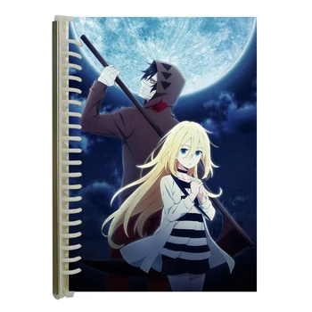 

Anime Angels of Death Notebook Spiral Ring Bullet Journal Filler Cartoon Rachel Gardner Ray Zack Satsuriku no Tenshi Poster Gift