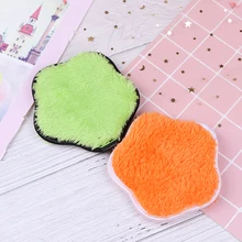 1 шт. инструменты для ухода за кожей лица многоразовые очищающие тканевые подушечки мягкая микрофибра для снятия макияжа полотенце очиститель лица плюшевая пуховка