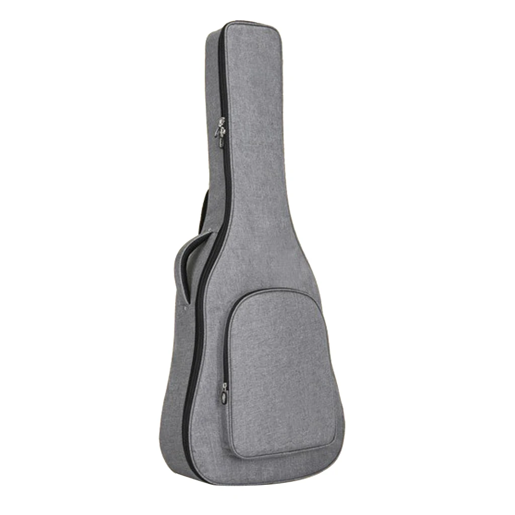 Gray Soft Case Bag Cover for 40/41inch Wooden Acoustic Guitar