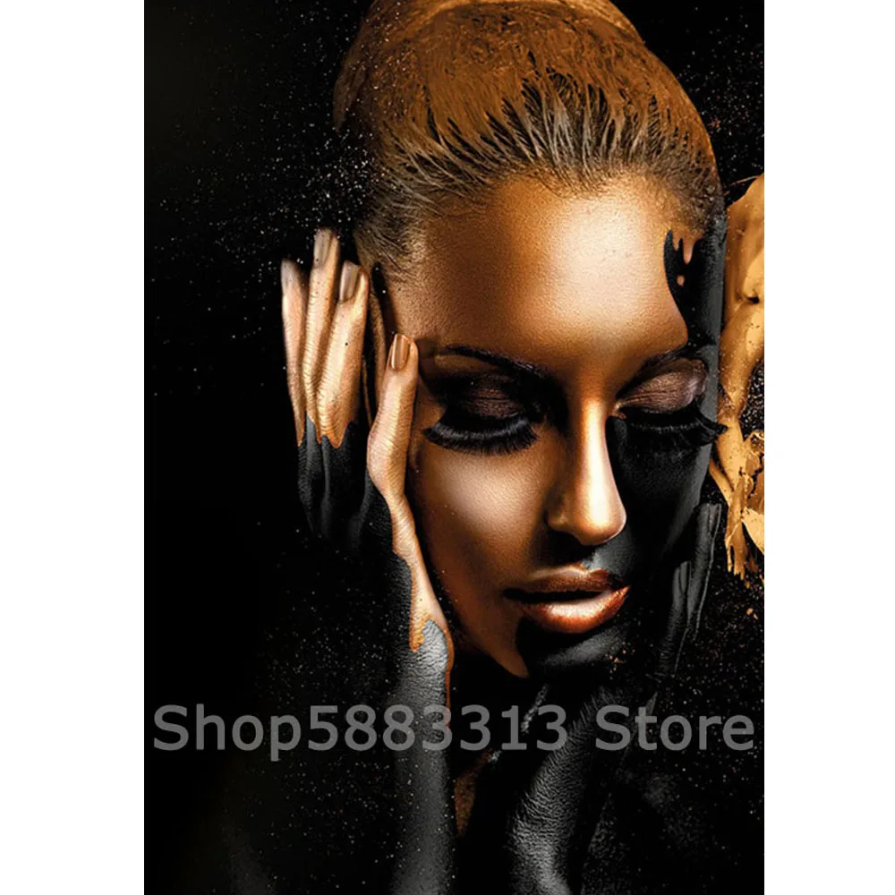 

Diamond Embroidery Portrait DIY Diamond Painting South African Girl Full Round Drill Home Decor Picture Of Rhinestone