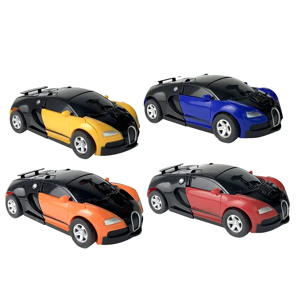 Автоматический робот трансформер пластиковый режим автомобиль забавные игрушки