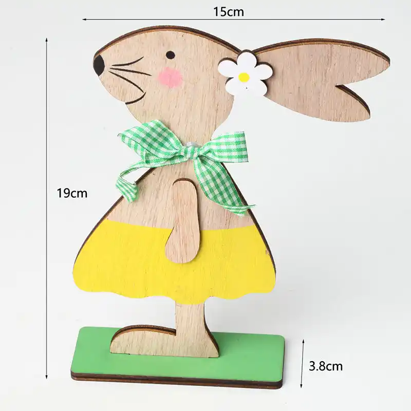 1 Pc Coelho Da Pascoa Decoracao De Madeira Diy Pendurado Artesanato Bonito Coelho Pascoa Ornamentos Festa Suprimentos Artesanato De Madeira Aliexpress