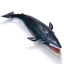 Повторение модель животного мягкий Silcone статические океаны модель животного 16076 Fin киты