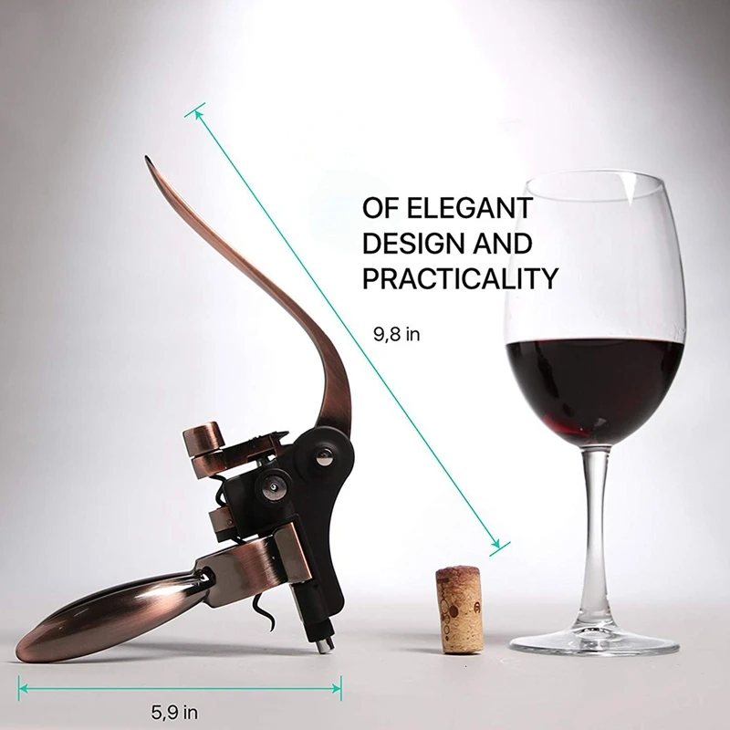 SZS Hot Wine Opener Wine Accessories Wine Corkscrew The Best Wine Tool Kit For Women Large Manual Rabbit Wine Set For Men Lever