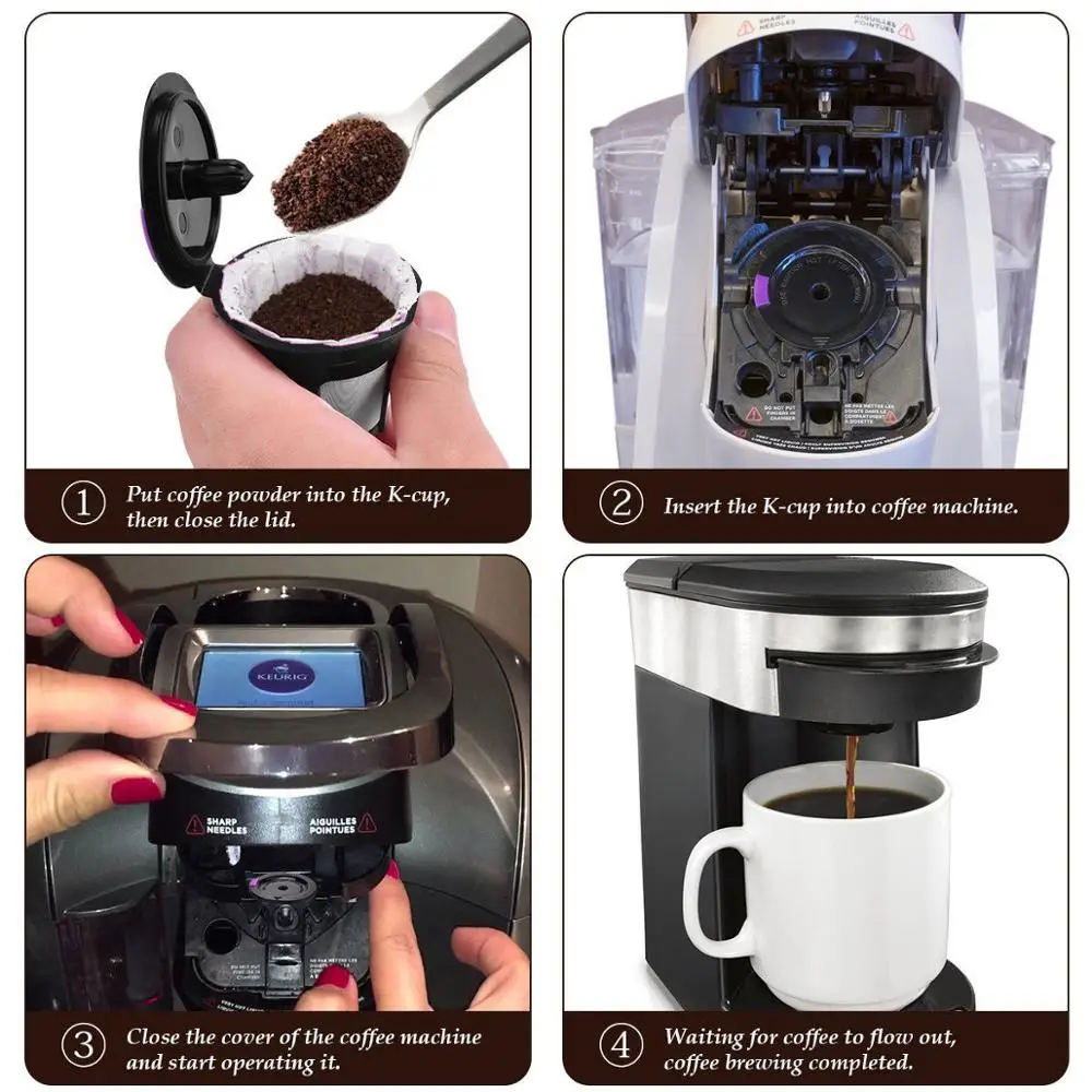 Jual Reusable Coffee Filter Pod Filters 