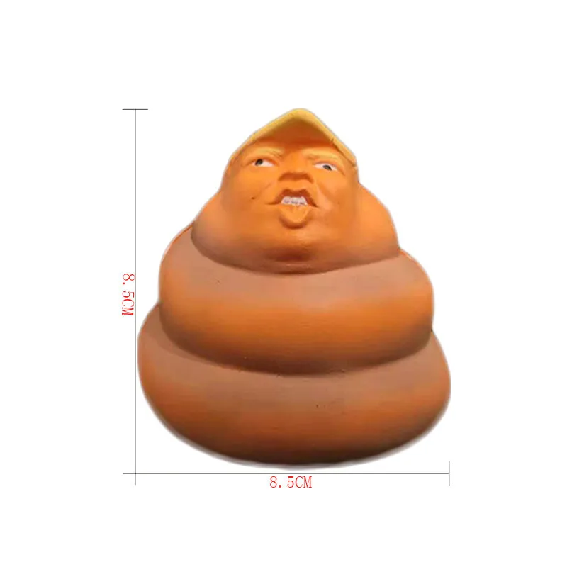 Мягкая Новинка, забавная игрушка, Трамп, стресс, дети, сжимаются, персонаж, игрушка, отпустите давление, медленно отскок, игрушка для взрослых и детей, подарок